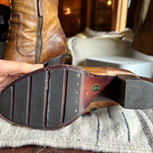 Frye Cowboy Booties - Picture 3 of 9